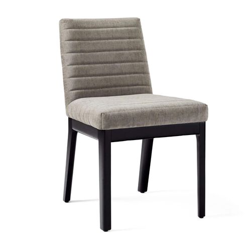 West Elm Winston Dining Chair Slate Black